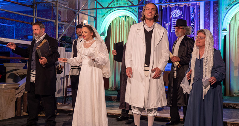 Ślub i wesele żydowskie – inscenizacja